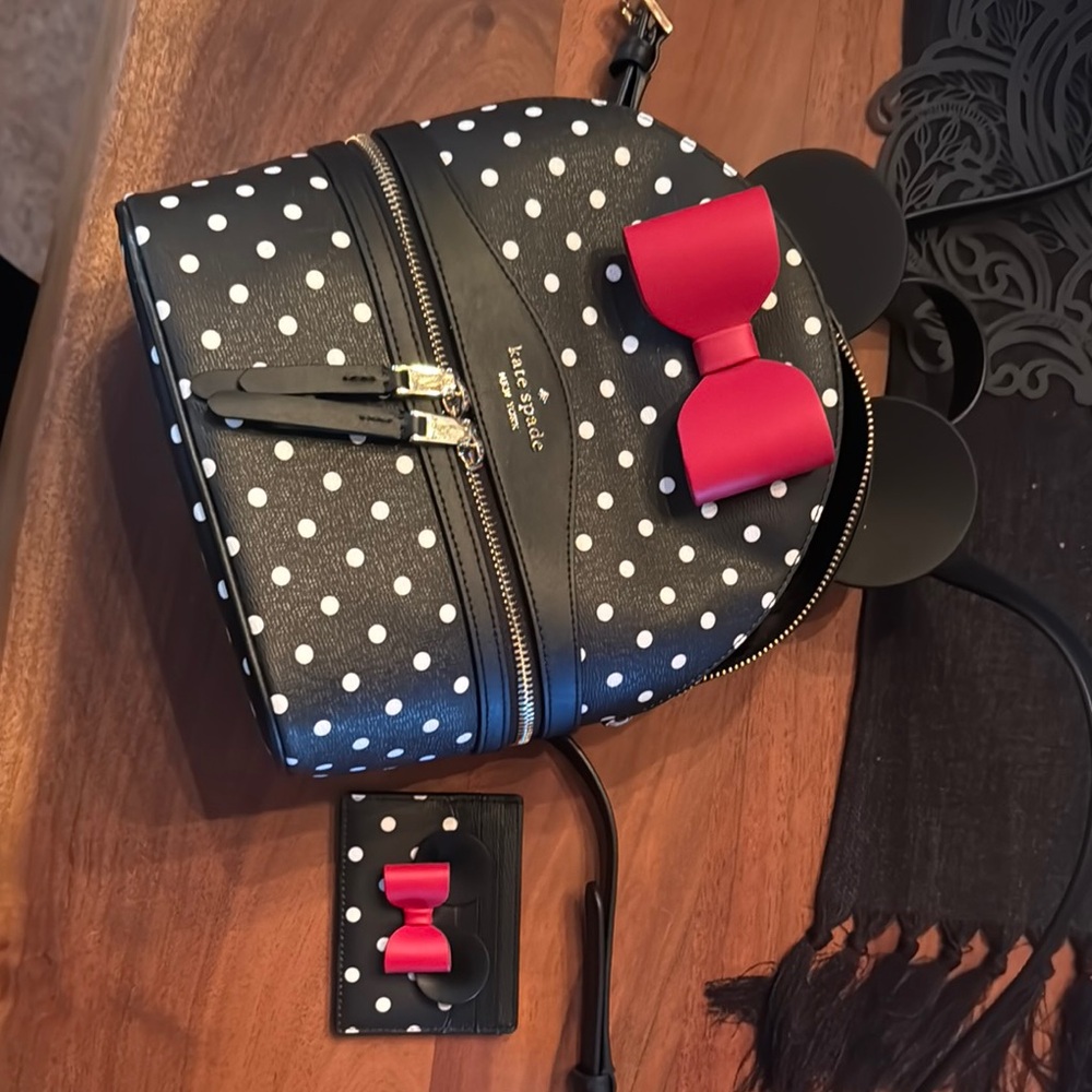 Kate Spade Minnie Mouse Back Pack- NWOT